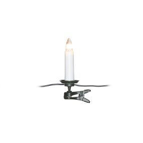 Julgransbelysning varmvit 16LED 7,5m Blanco De Konstsmide - Este cl&aacute;sico juego de luces navide&ntilde;as para &aacute;rbol, con 16 luces blancas, ba&ntilde;a el &aacute;rbol con un brillo c&aacute;lido y acogedor.