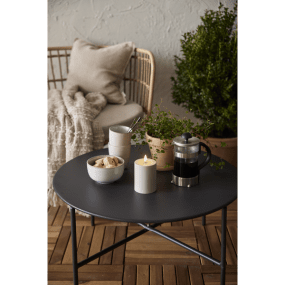 LED Vela Pilar Flamme Soft 13cm Beige De Star Trading - Es una hermosa decoraci&oacute;n, tanto individual como combinada con otras velas de la serie Flame, y es apta para uso en interiores y exteriores.