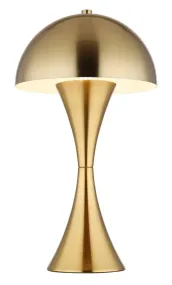 Dima 36cm Oro lámpara de mesa De Globo Lighting - Perfekt f&ouml;r moderna milj&ouml;er, d&auml;r den ger en sofistikerad touch samtidigt som den sprider behagligt ljus.