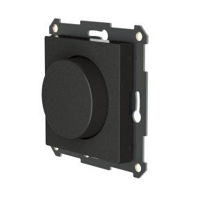 Perilla inalámbrica WRT-01-S Negro De Plejd - El WRT-01 se monta f&aacute;cilmente en una caja de pared est&aacute;ndar o con cinta adhesiva de doble cara o tornillos.