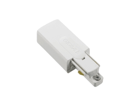 Conexión Eléctrica (GB12-3) Blanco De Belid - Fuente de alimentación con alimentador para carril monofásico Belids.