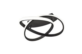 Course Ø45 Negro plafón De Trio Lighting - 