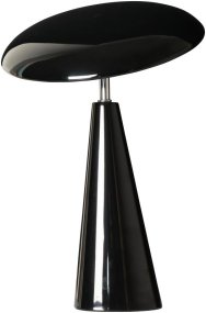 Audrey 33cm Negro portátil De Eja - Audrey encaja a la perfección en una mesa de centro, mesita de noche o alféizar.