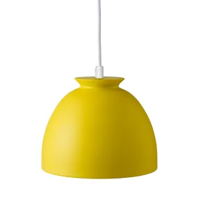 Bloom Ø23 Amarillo Lámpas de techo De Superliving - Con formas suaves y un diseño sencillo, esta lámpara encaja perfectamente encima de la mesa de la cocina o del comedor.