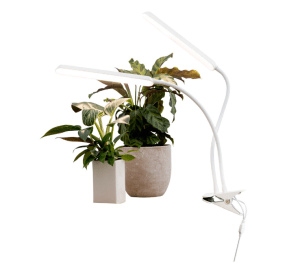 Lámpara Para Plantas Tulip Blanco De Airam - La l&aacute;mpara se puede fijar a un tablero de mesa con un grosor de 30-35 mm.