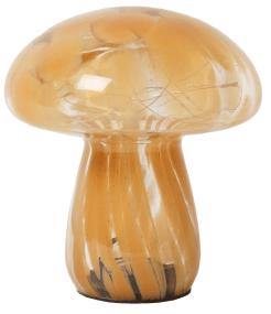 Mushy 17cm Marrón claro portátil De Eja - Esta l&aacute;mpara de mesa compacta y elegante con forma de seta aporta encanto y personalidad a cualquier estancia.