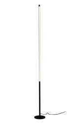 Stecco Negro lámpara de pie De Aneta Lighting - Regulable con el interruptor de encendido encendido; la parte superior de la lámpara.