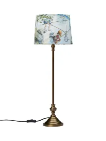 Andrea 70cm Beige lámpara de mesa De PR Home - La l&aacute;mpara de mesa Andrea, junto con la pantalla Kraftfangst, crea una apariencia elegante y se convierte en el centro de atenci&oacute;n de la habitaci&oacute;n.