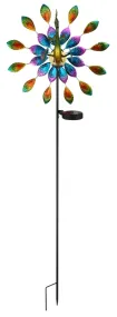 Wind Multicolor lámpara solar De Globo Lighting - En unik och livfull dekoration som ger tr&auml;dg&aring;rden en extra touch av f&auml;rg och elegans!