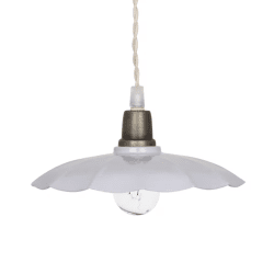 Gustav Ø20 Gris lámpara de ventana De Strömshaga - Una elegante l&aacute;mpara de techo, peque&ntilde;a y delgada, que encaja perfectamente encima de una mesa de cocina, en una ventana o en un dormitorio.