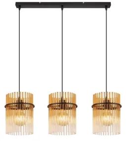 Gorley 80cm Ámbar Lámpas de techo De Globo Lighting - Gorley&nbsp;takpendel kombinerar elegant design med h&ouml;g funktionalitet och blir en sofistikerad inredningsdetalj i ditt hem.