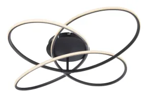 Panda Ø80 Negro plafón De Globo Lighting - En imponerande blickf&aring;ngare f&ouml;r ditt hem &ndash; Panda plafond drar till sig all uppm&auml;rksamhet med sin moderna och uttrycksfulla design.