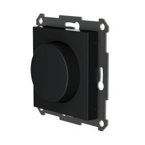 Perilla inalámbrica WRT-01-E Negro De Plejd - El WRT-01 se monta f&aacute;cilmente en una caja de electrodom&eacute;sticos est&aacute;ndar o con cinta adhesiva de doble cara o tornillos.
