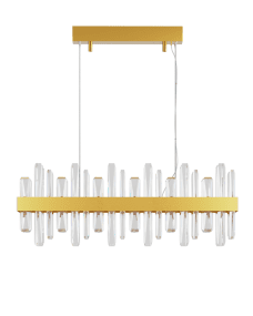 Triumph 80cm Latón De By Rydéns - La l&aacute;mpara incorpora iluminaci&oacute;n LED regulable, lo que permite ajustar f&aacute;cilmente la intensidad seg&uacute;n las necesidades y el estado de &aacute;nimo, desde una luz funcional hasta una luz suave y acogedora.