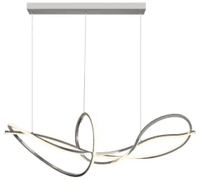 Iduna 110cm Cromo Lámpas de techo De Globo Lighting - Gracias a la temperatura de color ajustable de 2700 K a 6000 K, puede personalizar la iluminación a su gusto y crear el ambiente perfecto para cualquier ocasión.