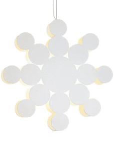 Shine Ø60 Blanco De By Rydéns - Crea un ambiente c&aacute;lido y acogedor que da la bienvenida a las visitas y crea recuerdos para toda la vida.