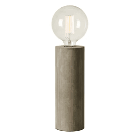 Legna 28cm Gris lámpara de mesa De Markslöjd - Legna es una l&aacute;mpara de mesa sencilla y elegante con base de madera te&ntilde;ida en gris.