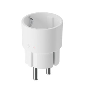 Smart plug On/Off, 16A, Mesh, Bluetooth Blanco De Plejd - El Enchufe Inteligente de Encendido/Apagado se conecta a la toma de corriente para encender y apagar luces y otros dispositivos.