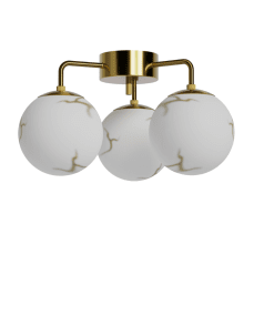 Bellagio Ø50 Latón De By Rydéns - Bellagio es una elegante y estilosa l&aacute;mpara de techo que combina elementos de dise&ntilde;o cl&aacute;sico con un toque moderno.