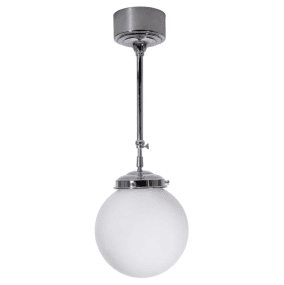 Mora Ø20 Cromo plafón De Armaturhantverk - La altura de la suspensi&oacute;n es ajustable de 35 cm a 54 cm.