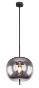Blacky Ø30 Negro De Globo Lighting - Blacky &auml;r en stilren armatur som skapar en st&auml;mningsfull och elegant belysning i ditt hem,&nbsp;perfekt i vardagsrum eller matsal.