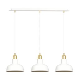 Ibor 72cm Blanco Lámpas de techo De Emibig Lighting - La lámpara cuenta con pantallas metálicas abiertas, lo que le permite iluminar eficazmente incluso habitaciones grandes.