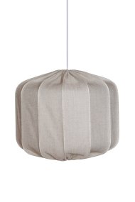 Dester Pantalla S/Colgante Ø58 Naturaleza De Alde & Lind - Queda genial sobre una mesa de comedor o de centro o como lámpara de pie, por ejemplo, en una escalera.