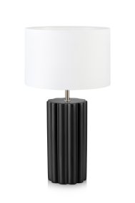 Column 44cm Negro lámpara de mesa De Markslöjd - ¡Crea un ambiente armonioso y añade un toque de iluminación sofisticada a tu hogar con esta hermosa lámpara de mesa!