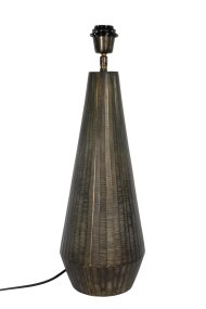 Axel 54cm Negro antiguo base de lámpara De Alde & Lind - Axel armoniza con pantallas de lámparas lisas y estampadas, y se convierte en un llamativo elemento decorativo sobre una mesa auxiliar o un escritorio, por ejemplo.