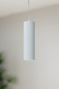 Costilla Ø7 Blanco lámpara de ventana De Markslöjd - Cable transparente de 3,5 m de longitud con interruptor de encendido.