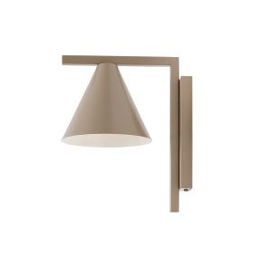 Form 23cm Beige lámpara de pared De Artera - Gracias a su dise&ntilde;o atemporal y su color sutil, la l&aacute;mpara se integra a la perfecci&oacute;n en varios estilos de interior, al tiempo que a&ntilde;ade un toque sofisticado y moderno a la habitaci&oacute;n.