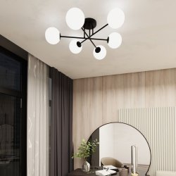 Roma Ø75 plafón De Emibig Lighting - La lámpara de techo Roma es una excelente solución para todos los estilos que requieren una iluminación adicional.