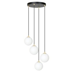 Royal Ø40 Negro Lámpas de techo De Emibig Lighting - Royal es una serie de lámparas de techo minimalistas que encajan perfectamente en los hogares modernos.