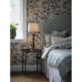 Lodge 60cm Verde claro lámpara de mesa De PR Home - Se suministra con cable de plástico de 2 m de largo e interruptor de encendido.