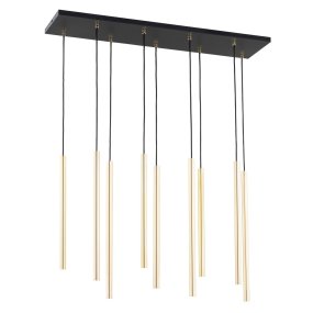 Selter 90cm Oro Lámpas de techo De Emibig Lighting - Selter es una serie de l&aacute;mparas de techo que combina el glamour con el dise&ntilde;o moderno.