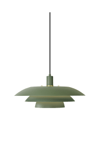 Epsilon Ø45 Verde Lámpas de techo De Aneta Lighting - Utbytbara detaljer i krom och matt m&auml;ssing ing&aring;r f&ouml;r ditt eget val.