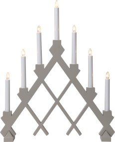Rut Beige De Star Trading - El hermoso patr&oacute;n de tablero de ajedrez del candelabro llama la atenci&oacute;n.
