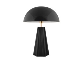 Amplio 55cm Negro De Leitmotiv - Amplio es una l&aacute;mpara de mesa m&aacute;s grande y llamativa que combina funcionalidad y estilo.