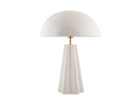 Amplio 55cm Blanco lámpara de mesa De Leitmotiv - Amplio es una l&aacute;mpara de mesa m&aacute;s grande y llamativa que combina funcionalidad y estilo.