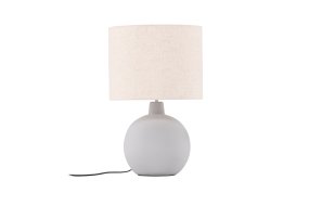 Torcello 50cm Gris lámpara de mesa De Venture Design - &iexcl;Torcello es una l&aacute;mpara de mesa cl&aacute;sica y atemporal que se adapta bien a la mayor&iacute;a de hogares y estilos de interior!