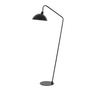 Orion Negro lámpara de pie De Light & Living - Orion es una elegante lámpara de pie realizada en hierro negro mate, perfecta para interiores modernos.