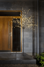 Árbol Marrón 250cm Marrón De Konstsmide - ¡Crea una atmósfera encantadora con esta cadena de luces: una decoración favorita para la temporada navideña y durante todo el año!