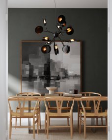 Turno Ø80 Negro Lámpas de techo De By Rydéns - La lámpara de techo Turno también está disponible como lámpara de mesa, lámpara de pie y lámpara de techo.