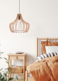 Wood Ø44 Madera Lámpas de techo De Trio Lighting - 