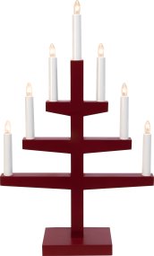 Trapp ROJO De Star Trading - El candelabro tiene una longitud de cable de 180 cm.