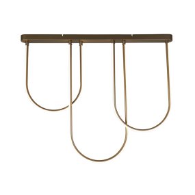 Chime 110cm Bronce plafón De Searchlight - Perfecta como lámpara individual para un toque elegante o como combinación de varias para una instalación de iluminación impactante, por ejemplo, sobre una mesa de comedor o en el hueco de una escalera.