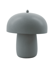 Moss 30cm Gris lámpara de mesa De House Doctor - Esta lámpara de mesa de House Doctor combina maravillosamente el atractivo atemporal de las superficies lisas con la forma suave y esponjosa para crear un diseño contemporáneo.