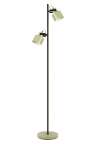 City 2 Verde/negro lámpara de pie De Aneta Lighting - La l&aacute;mpara de pie City impresiona por su dise&ntilde;o moderno y elegante en una sofisticada combinaci&oacute;n de negro y verde.
