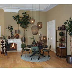 Plumeria Ø42 Verde oscuro Lámpas de techo De Light & Living - 