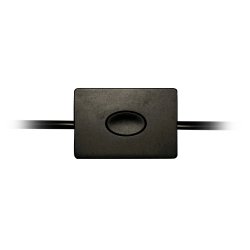 Regulador De Luz Negro De Lightson - Simplemente coloque el regulador delante de las l&aacute;mparas que desea atenuar y luego use el control del regulador.